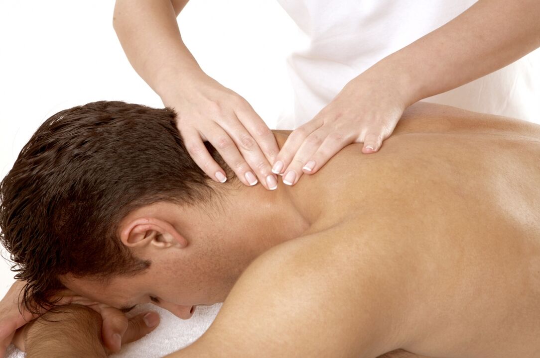 neck massage to treat osteonecrosis