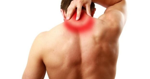 neck pain due to growth on vertebrae