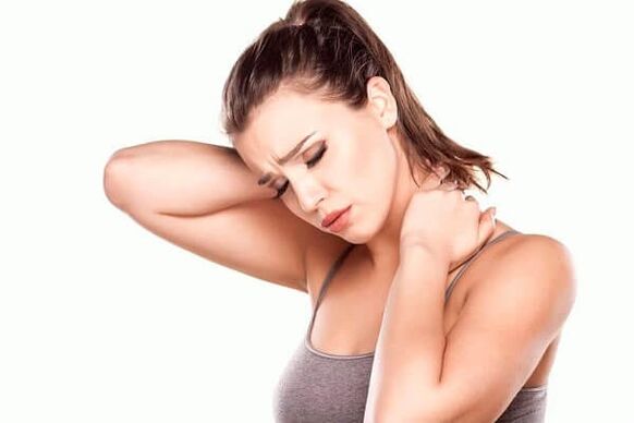 neck pain with osteonecrosis of the spine